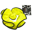 Scunci Neon Yellow Hair Scrunchie With Reflective Trim