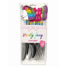 Strictly Fancy 12 Count Glittery Cutlery