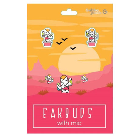 Cactus Earbuds with Mic