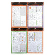 Placemats Paper Halloween Activity 12 Sheet/4ast 14x10in Pbh
