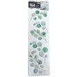Main Street Wall Creations Peel and Stick Translucent Wall Stickers in Eucalyptus Design