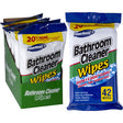 Wipes 42ct Bathroom Cleaner 2-8pc Pdq Powerhouse