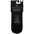 Minicci 1 Pack Black Liner Socks w/ Gel Tab Size M/L 4-10