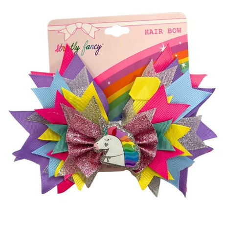 Strictly Fancy Colorful Large Hair Bow