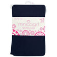 Miniccigirl Youth Footed Tights Solid Navy in Size L