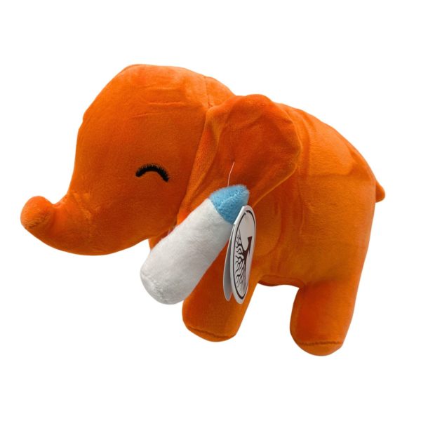 Follow Your Legend 9" Timmy the Elephant Plushie with Plush Milk Bottle