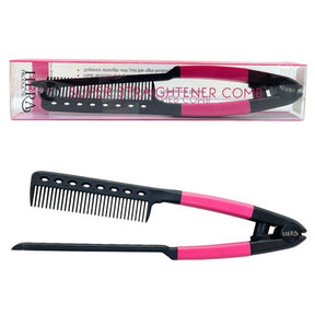 Hera Super Hair Straightener Comb in Pink