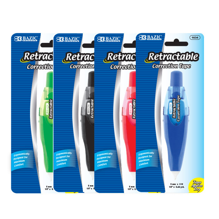 5 Mm X 196" Retractable Correction Tape