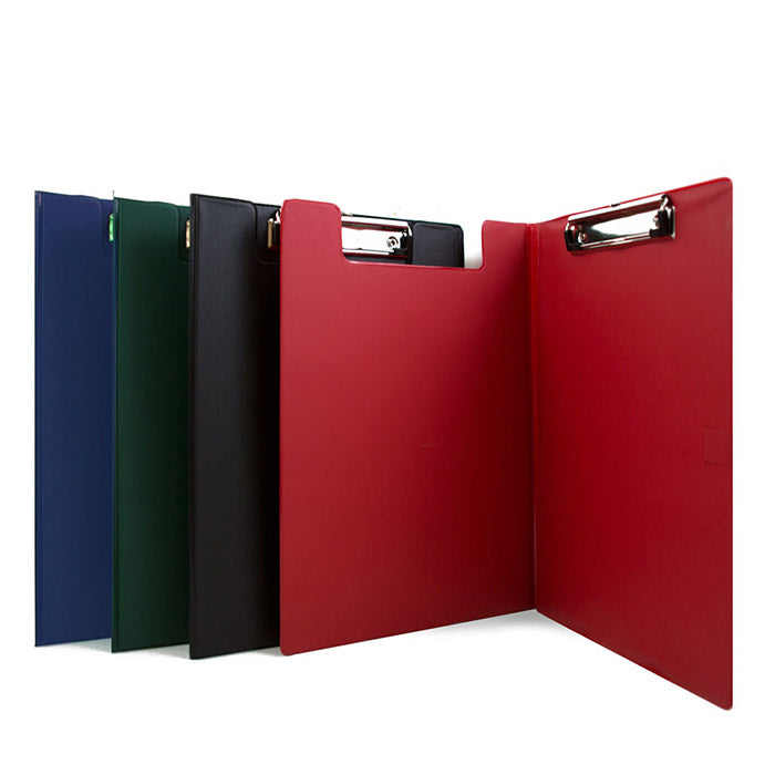 A4 Size Pvc Clip Folder w/ Low Profile Clip