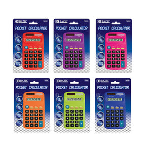 8-Digit Dual Power Pocket Size Calculator