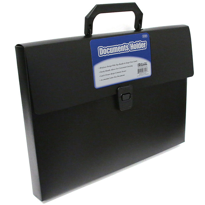 Letter Size Document Case w/ Handle