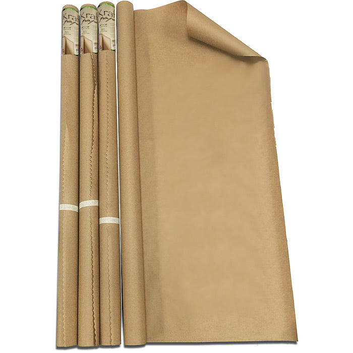 30" X 14 Ft. All-Purpose Natural Kraft Wrap Paper Roll
