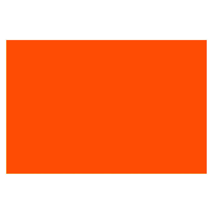 20" X 30" Fluorescent Orange Foam Board