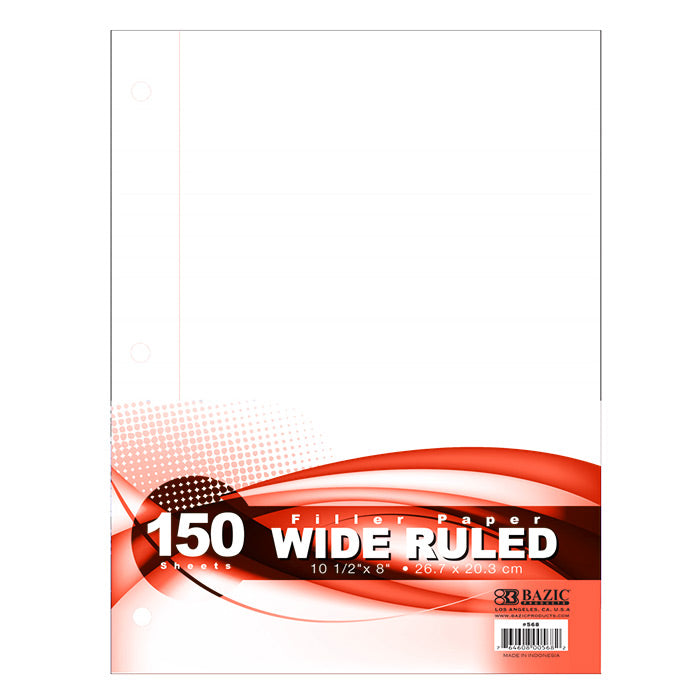 w/R 150 Ct. Filler Paper