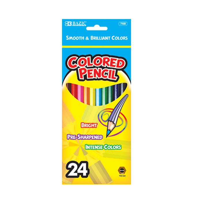 24 Color Pencil