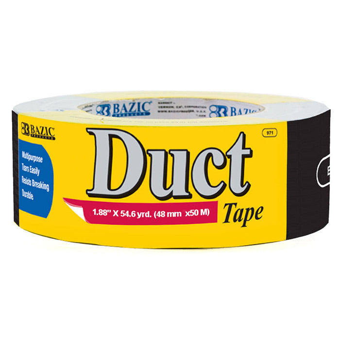 1.88" X 60 Yards Black Duct Tape