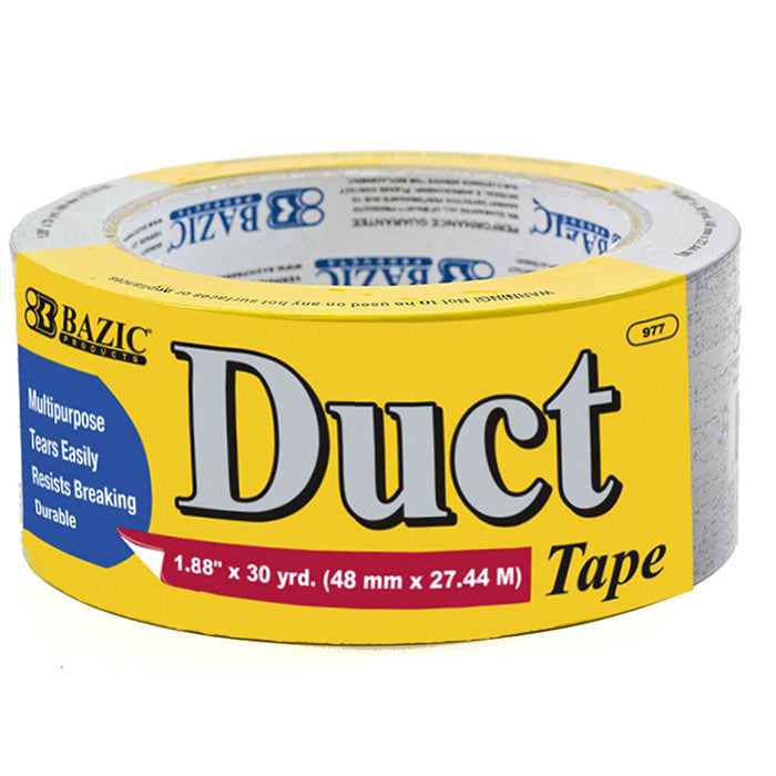 1.88" X 30 Yards Silver Duct Tape