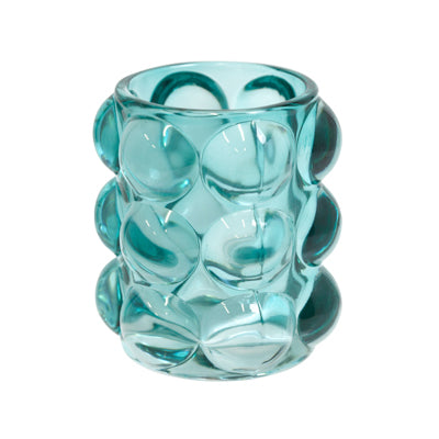 Tumbler 185ml Ramona Bubble Light Teal Glass No Online Sales