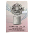 5.5" Rechargeable Handheld Personal Fan with Neck Lanyard