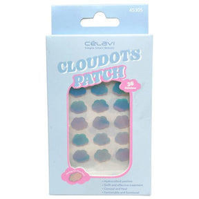 Celavi 36 Piece Spot Treatment Patch Set in Assorted Color Cloud Designs