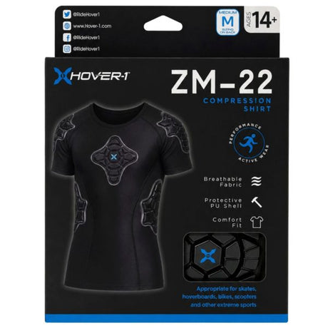 Hover-1 ZM-22 Padded Compression T-Shirt Size M