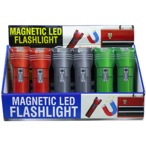 Flat Magnetic Flashlight Countertop Display