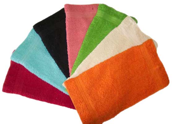 Fancy Terry Solid Color 1lb Washcloth 12-Packs