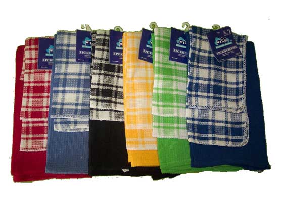 Towel & Potholder Kitchen Sets