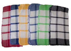 Heavy Duty Checkered Dishcloth 12-Packs