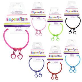 Zipper Charm Metal Bracelets