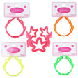 Neon Star Cuff Bracelets