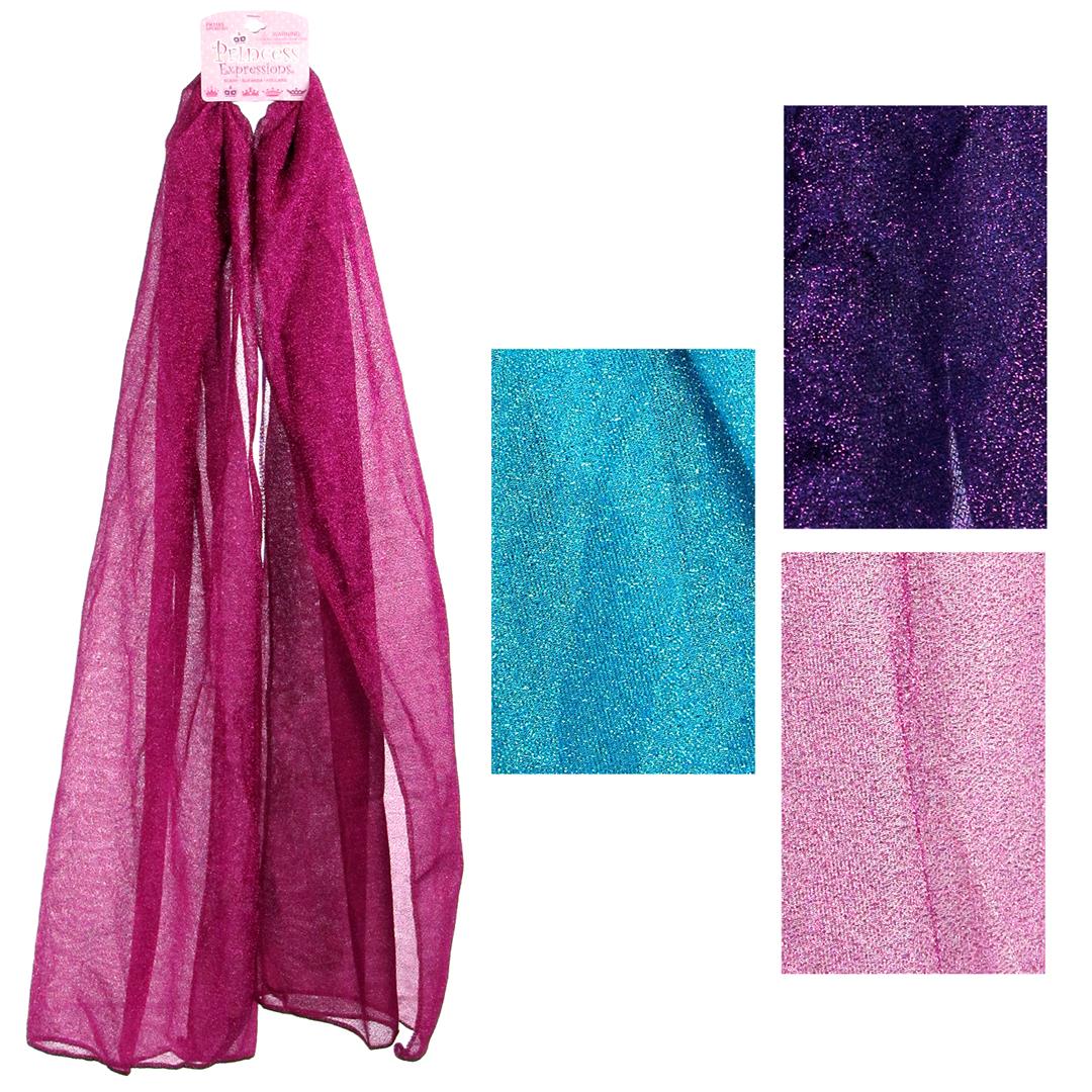 Princess Glitter Scarves