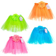 Neon Pop Color Flower Skirt