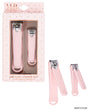 MHB (Must Have Beuaty) Premium Silcone Nail Clippers - Light Pink - 2-Pack
