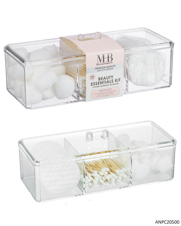 MHB (Must Have Beuaty) Premium 145 PC. Beauty & Spa Essential Organizer Kits