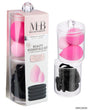 MHB (Must Have Beuaty) Premium 19 PC.Make-Up Sponges & Hair Elastics  w/ Beauty Essential Organizer