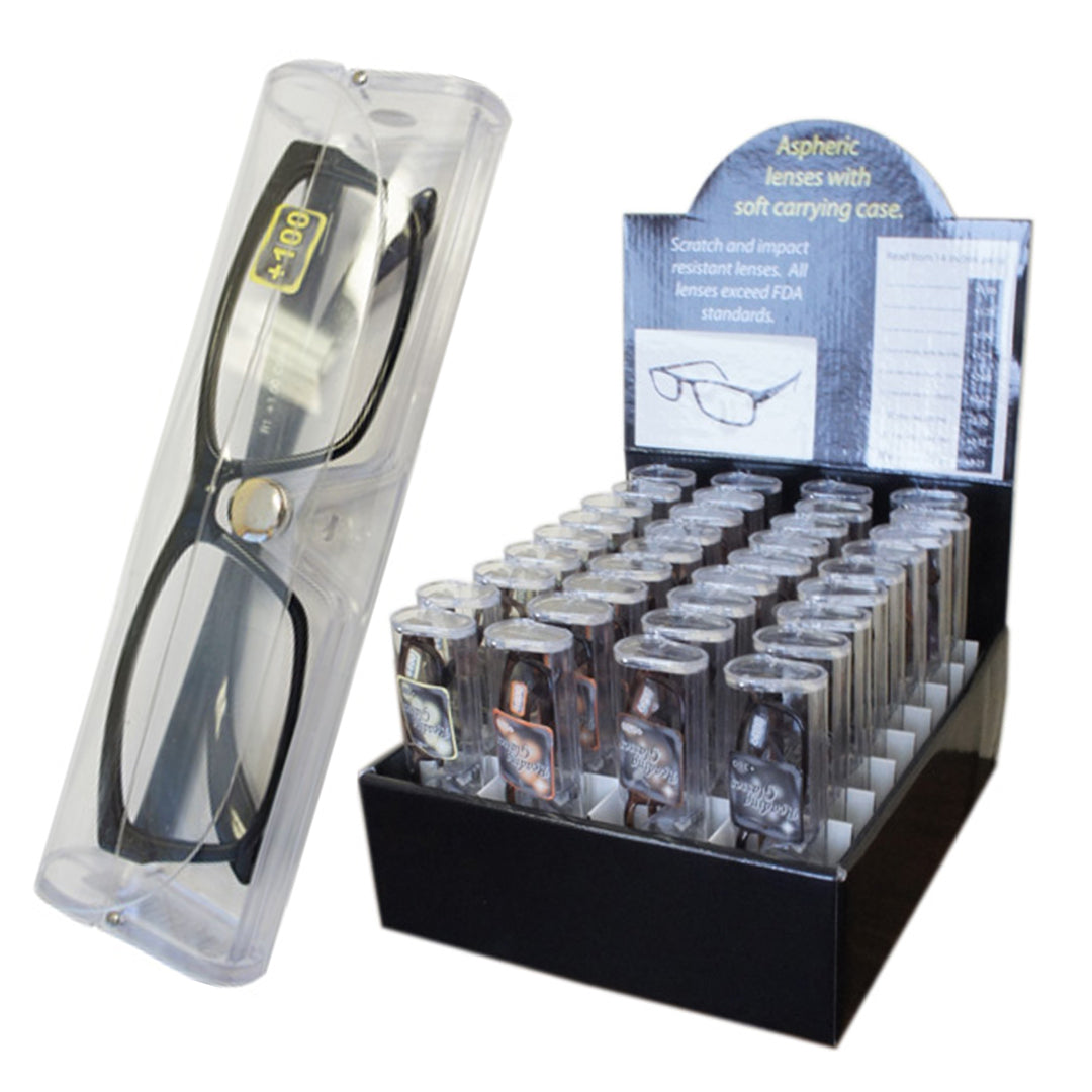 Demi Frame Readers w/ Cases and Display