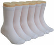 Boy's & Girl's Novelty Crew Socks - White - 3-Pair Packs - Sizes 6-8