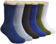 Boy's & Girl's Novelty Crew Socks - Solid Colors - 3-Pair Packs - Sizes 4-6