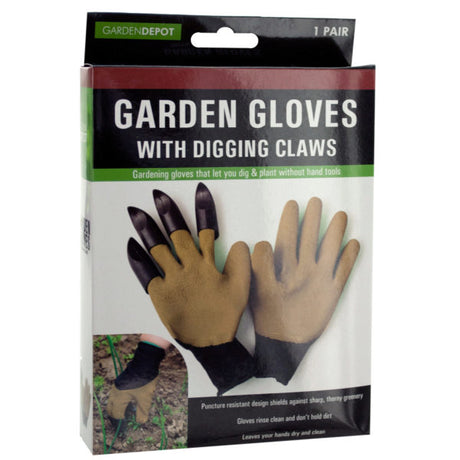 Garden Gloves with Digging Claws