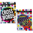 Crossword Puzzles Large Print 80-pg 2-assorted Counter Display