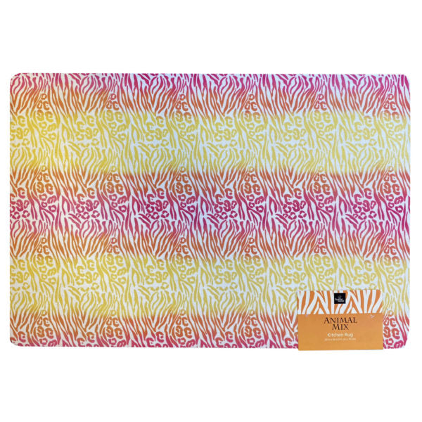 Homewear  20" x 30" Animal Mix Comfort Kitchen Rug