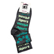 Sock It To Me Turn Cuff Crew Socks in Plant Lady Theme