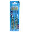 Two Pack V Max Kids Toothbrushes with Happy Monster Design
