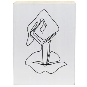 5" x 7" MDF Silhouette Whisper Box Decor
