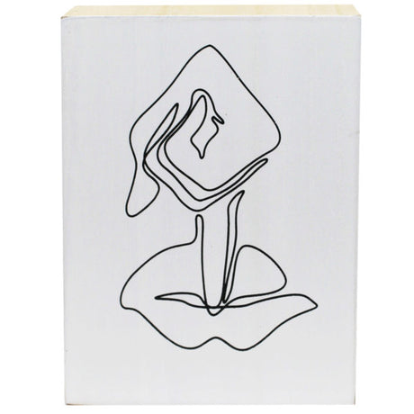 5" x 7" MDF Silhouette Whisper Box Decor