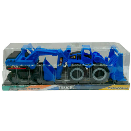 2 Pack Construction Vehicle Toy Sets Assorted Styles