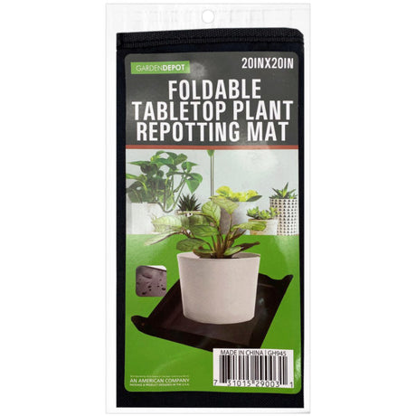 20"x20" Black Plant Grow Gardening Tarp