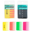 Expressions 4 Piece Wide Tooth Detangling Comb Set in Assorted Colors