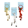 Door Greeter Jingle Bell/bulb 11in 3ast Color Xmas Tcd